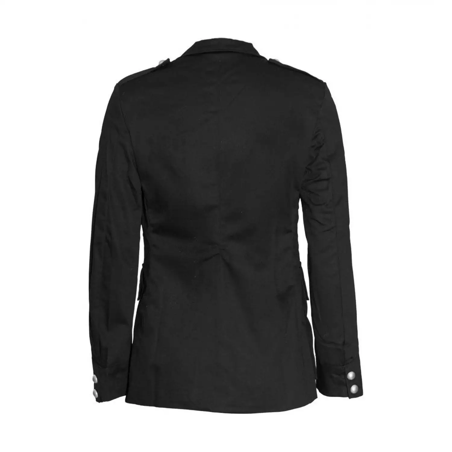 Men's Gothic Military Black Officer Coat – Stylish Military Jacket